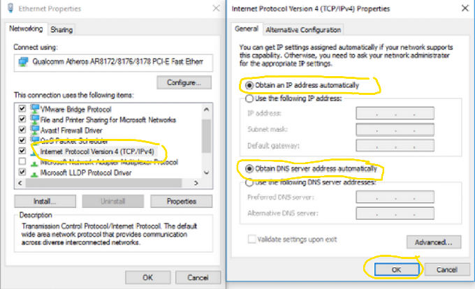 Pengujian DHCP Server pada PC Client Windows